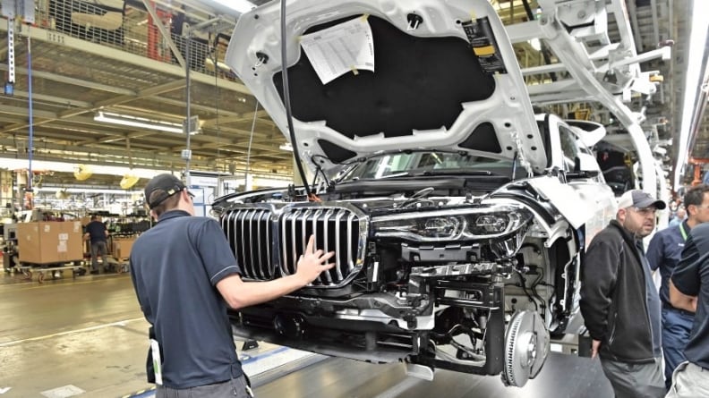 BMW downplays fears over potential U.S. tariffs as car stocks plunge